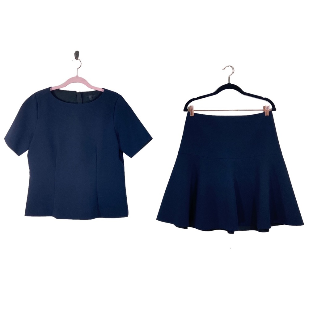 COS top skirt set M 8 10